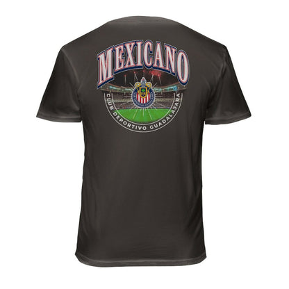 Chivas 1863FC Wordmark Cotton T-Shirt - Gray for sale