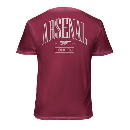 Arsenal 1863FC Back Wordmark Soft Wash T-Shirt - Red outlet