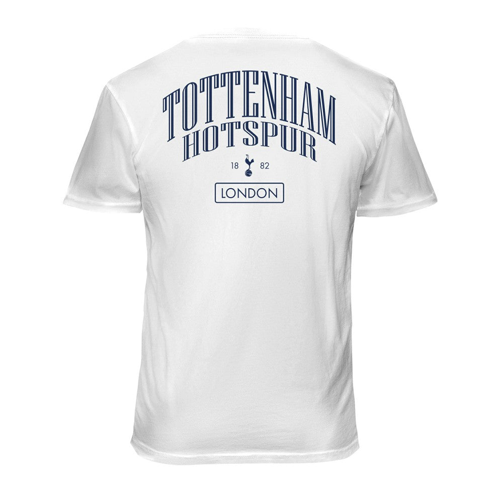 Tottenham Hotspur 1863FC Back Wordmark Soft Wash T-Shirt - White discount