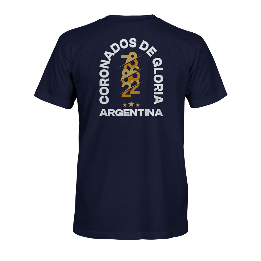 Argentina National Team 1863FC True To Glory Heavyweight T-Shirt - Navy for sale