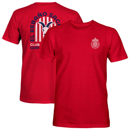 Chivas 1863FC True To Glory Heavyweight T-Shirt - Red shop