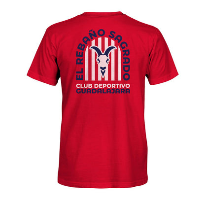 Chivas 1863FC True To Glory Heavyweight T-Shirt - Red shop