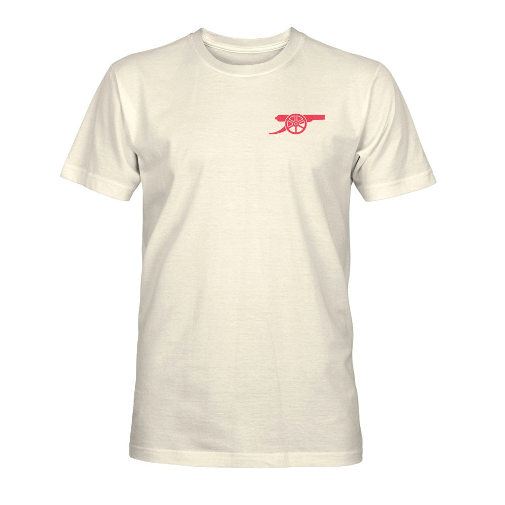 Arsenal 1863FC Emblem Heavyweight T-Shirt - Cream shop
