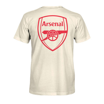 Arsenal 1863FC Emblem Heavyweight T-Shirt - Cream shop