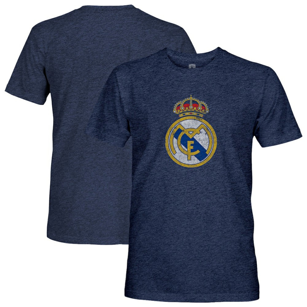 Real Madrid 1863FC Color Badge Tri-Blend T-Shirt - Navy for sale