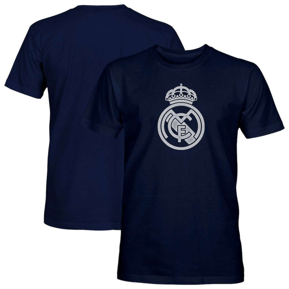 Real Madrid 1863FC Mono Badge T-Shirt - Navy discount