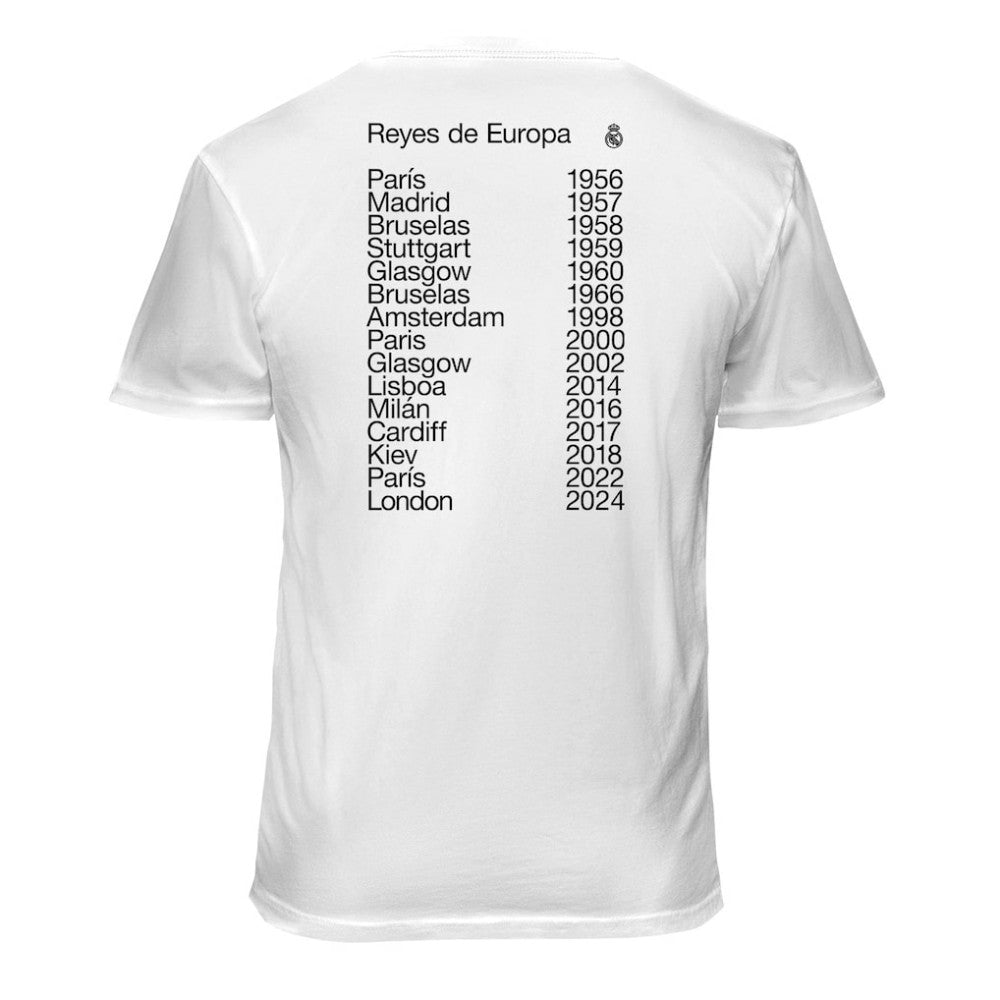 Real Madrid 1863FC Championships Soft Wash T-Shirt - White online