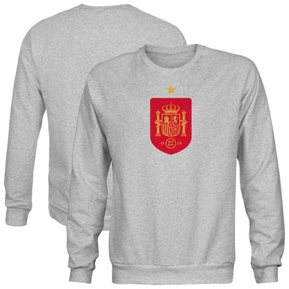 Spain National Team 1863FC Color Badge Sweatshirt - Gray outlet