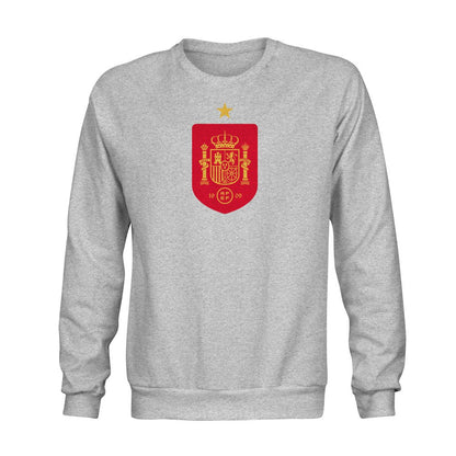 Spain National Team 1863FC Color Badge Sweatshirt - Gray outlet
