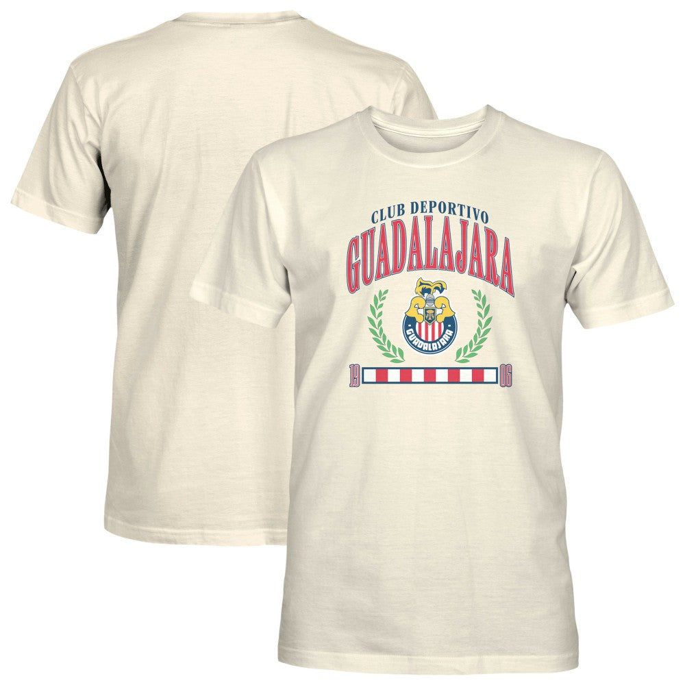 Chivas 1863FC Retro Stripes T-Shirt - Cream online
