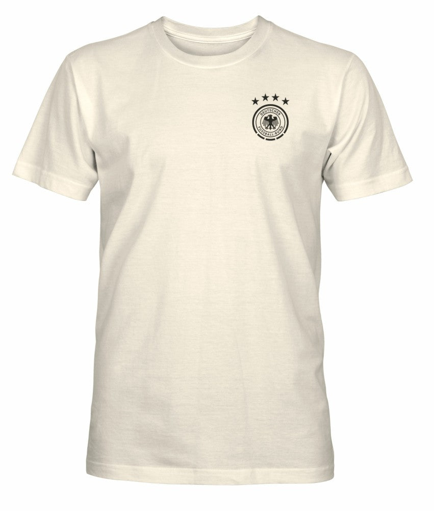 Germany National Team 1863FC Big Logo Heavyweight T-Shirt - Cream cheap