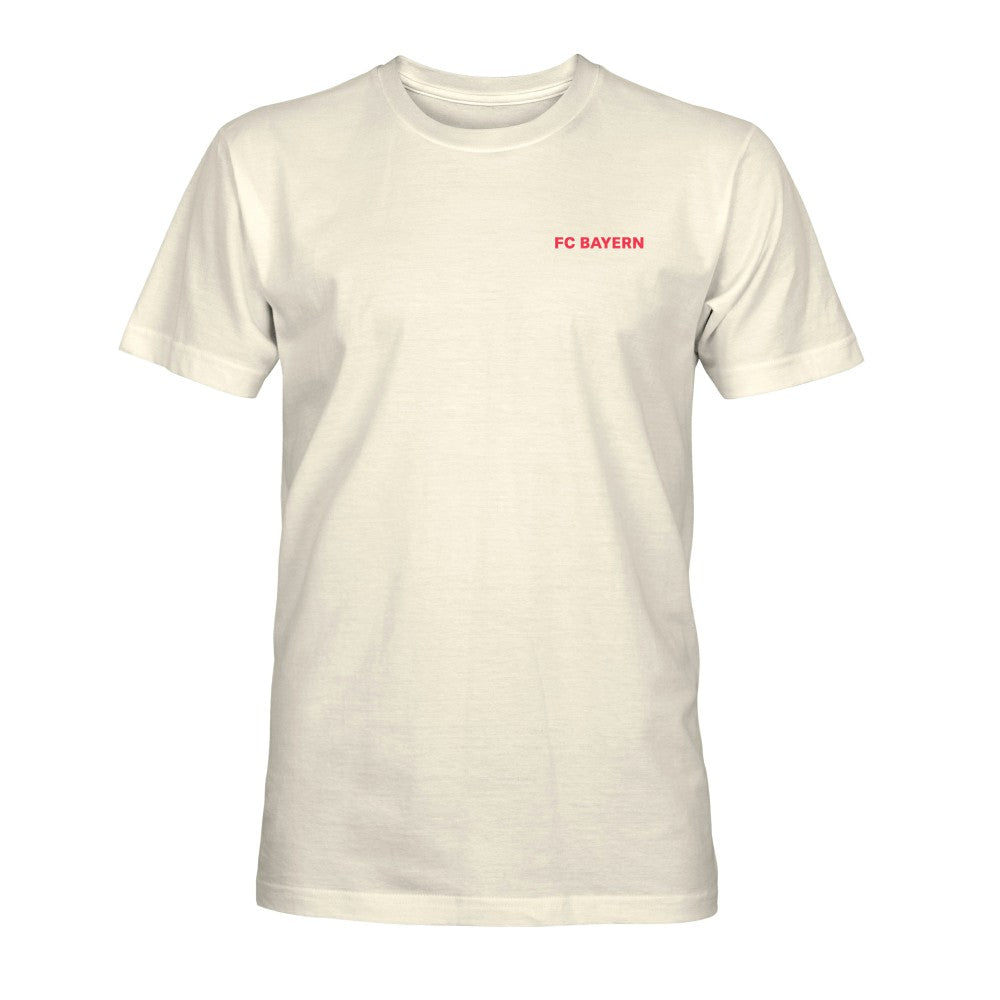 Bayern Munich 1863FC Big Logo Heavyweight T-Shirt - Cream outlet