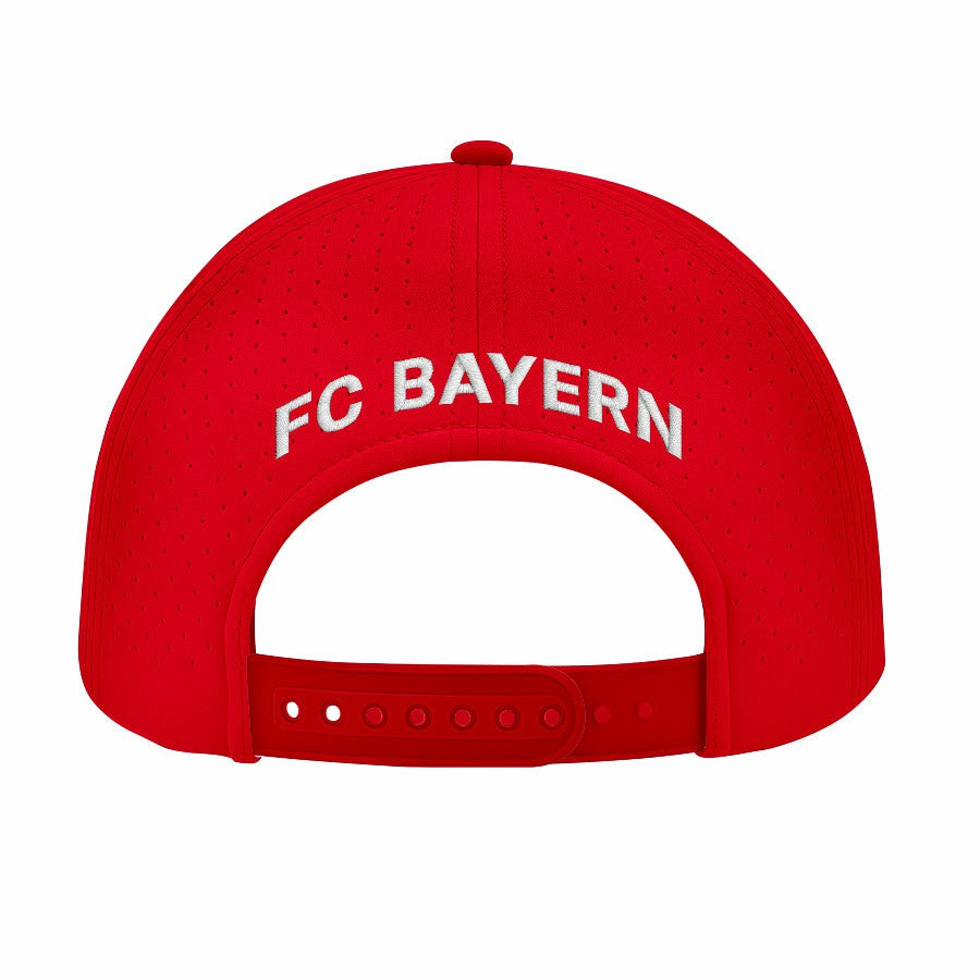 Bayern Munich 1863FC Color Badge Airflow Adjustable Hat - Red cheap