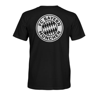 Bayern Munich 1863FC Large Logo Heavyweight T-Shirt - Black for sale