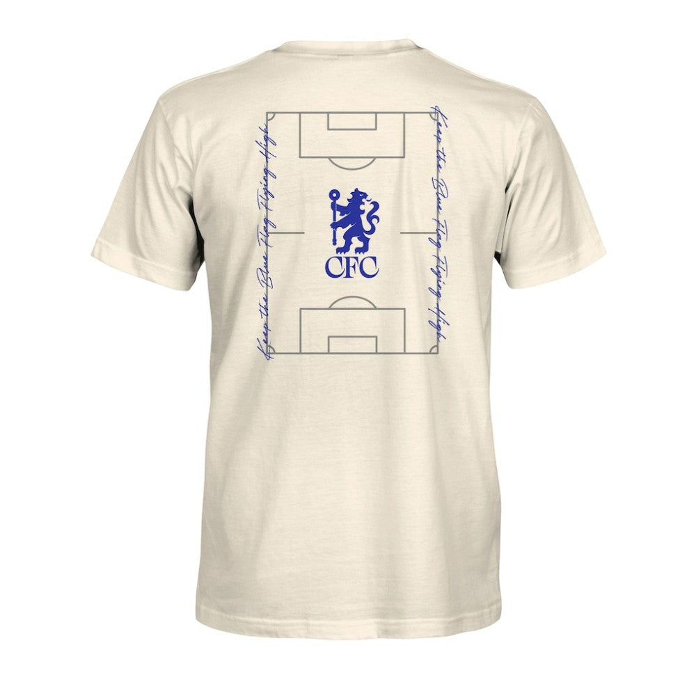 Chelsea 1863FC Own the Pitch Heavyweight T-Shirt - Cream cheap