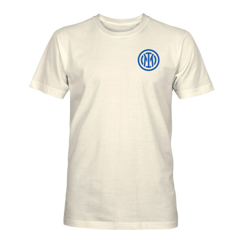 Inter Milan 1863FC Own the Pitch Heavyweight T-Shirt - Cream shop