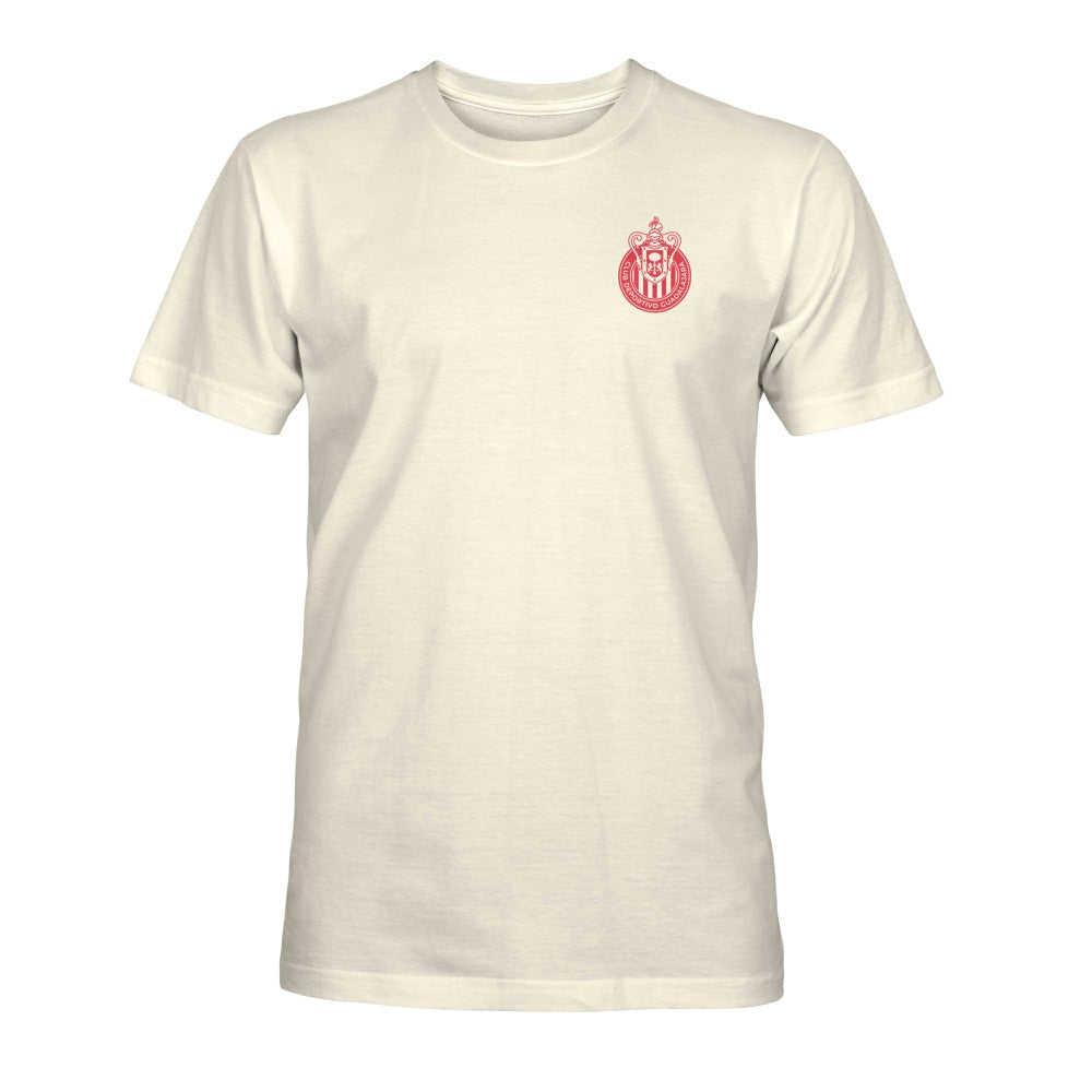 Chivas 1863FC Own the Pitch Heavyweight T-Shirt - Cream outlet