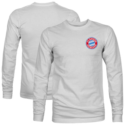 Bayern Munich 1863FC Back Team Arch Long Sleeve T-Shirt - Gray discount