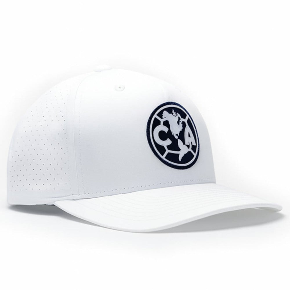 Club America 1863FC Mono Badge High Point Adjustable Hat - White discount