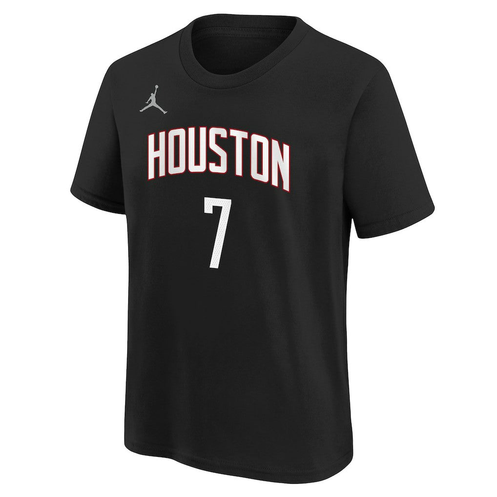 Kevin Durant Houston Rockets Jordan Brand Youth Statement Name & Number T-Shirt - Black outlet