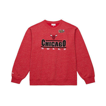 Chicago Bulls Throw It Back Fleece Sweatshirt sale - Red | Mitchell & Ness cheap