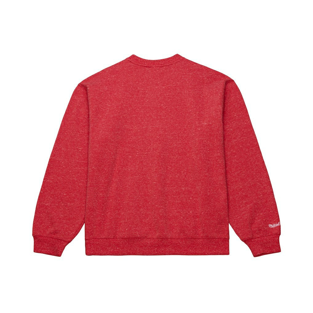 Chicago Bulls Throw It Back Fleece Sweatshirt sale - Red | Mitchell & Ness cheap