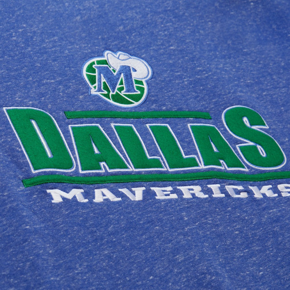 Dallas Mavericks Throw It Back Fleece Sweatshirt sale - Navy | Mitchell & Ness outlet