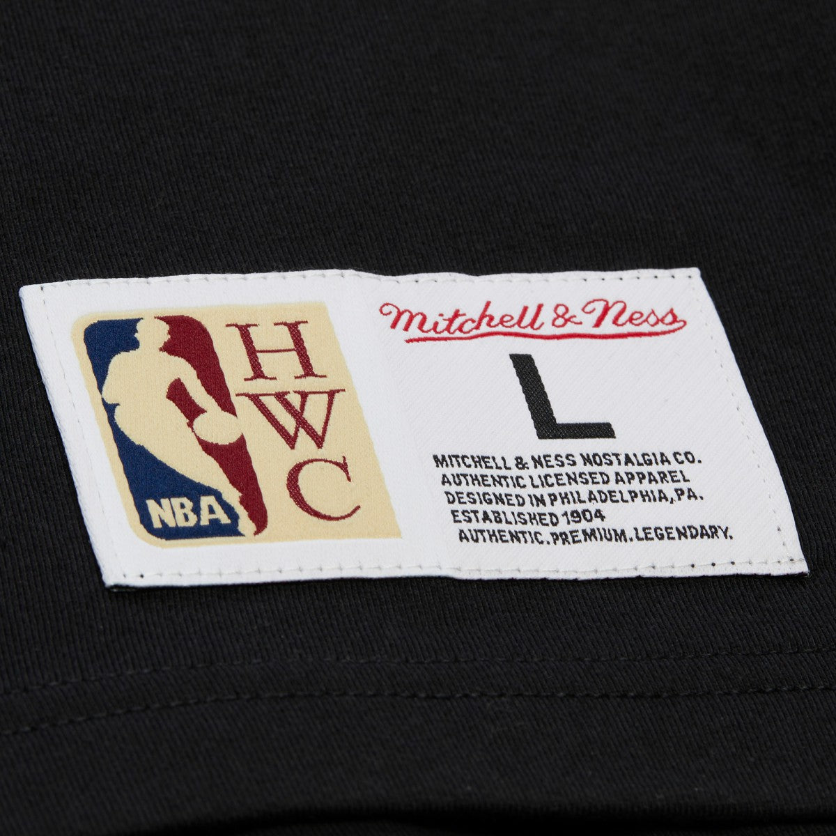 Minnesota Timberwolves Hardwood Classics Throw It Back Premium T-Shirt - Black | Mitchell & Ness shop