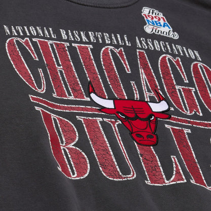 Chicago Bulls NBA Downtown Collection Fleece Sweatshirt sale - Black | Mitchell & Ness sale