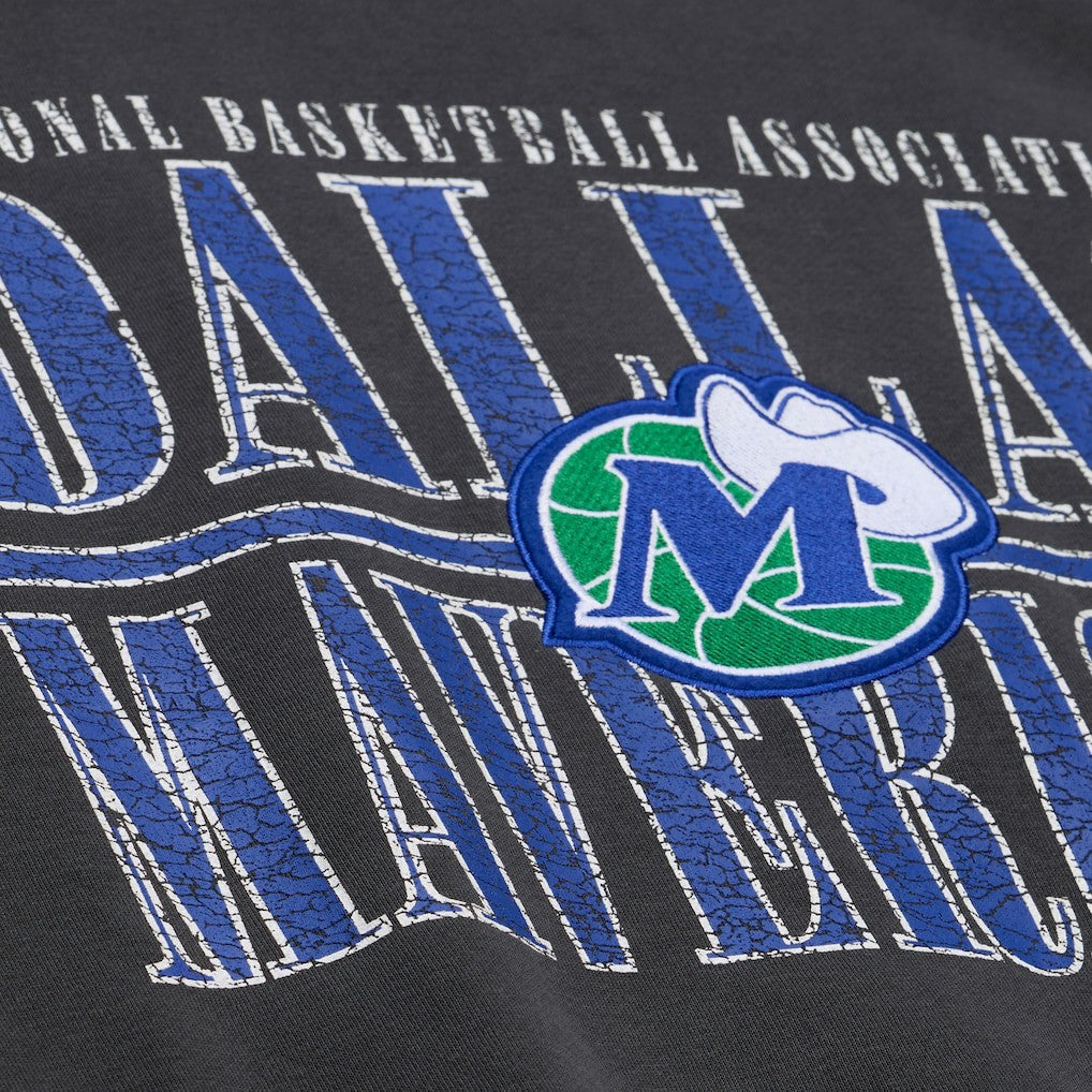 Dallas Mavericks NBA Downtown Collection Fleece Sweatshirt sale - Black | Mitchell & Ness for sale