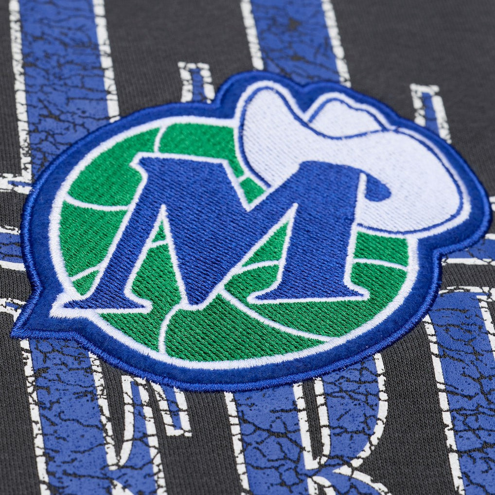 Dallas Mavericks NBA Downtown Collection Fleece Sweatshirt sale - Black | Mitchell & Ness for sale
