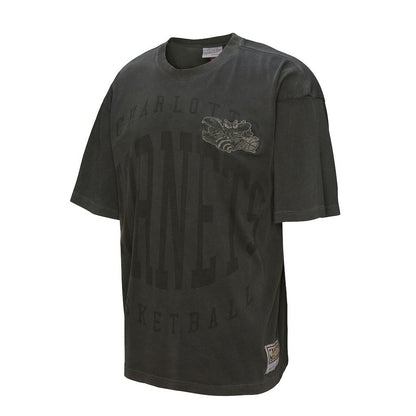 Charlotte Hornets Downtown Collection Premium T-Shirt - Black | Mitchell & Ness sale