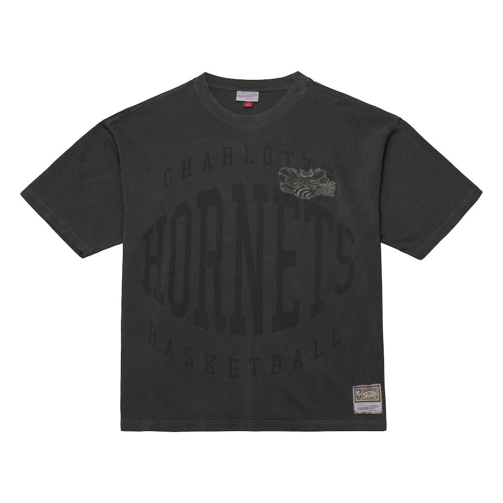 Charlotte Hornets Downtown Collection Premium T-Shirt - Black | Mitchell & Ness sale