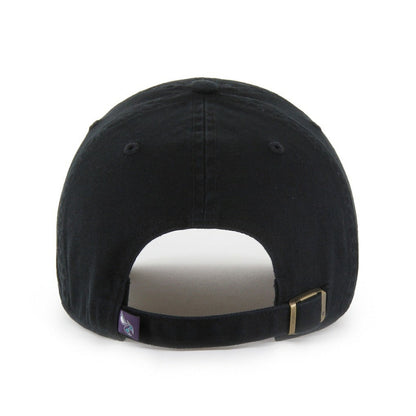 Charlotte Hornets '47 Black on Black Clean Up Adjustable Hat | 47 brand shop
