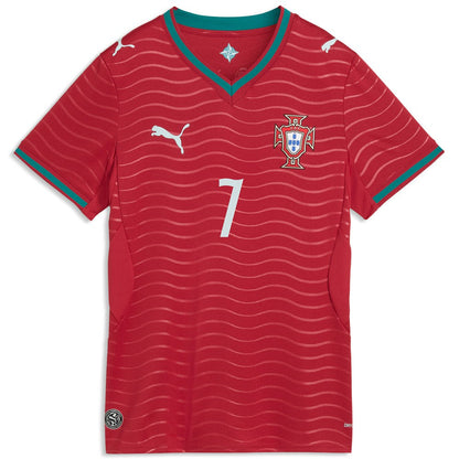 Cristiano Ronaldo Portugal National Team Women's 2026 Home Replica Jersey - Red | Puma discount