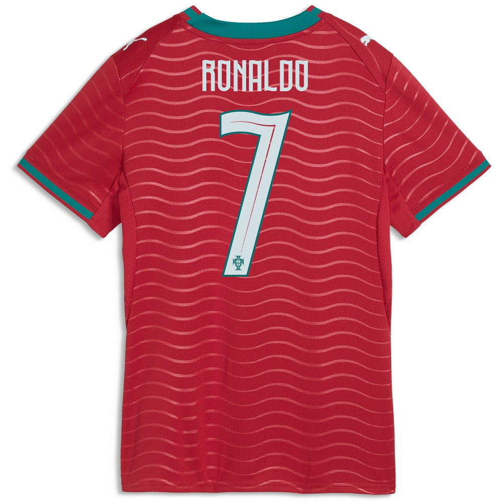 Cristiano Ronaldo Portugal National Team Women's 2026 Home Replica Jersey - Red | Puma discount