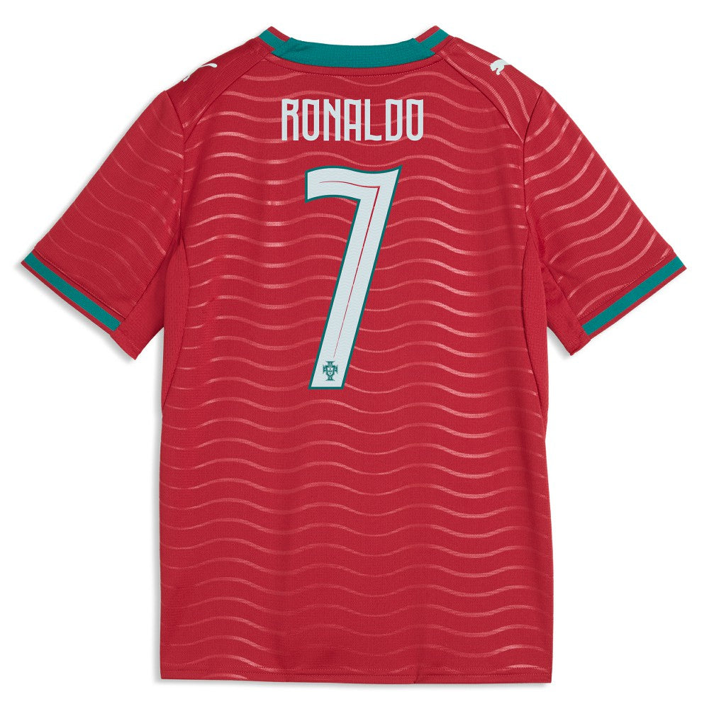 Cristiano Ronaldo Portugal National Team Youth 2026 Home Replica Jersey - Red | Puma outlet