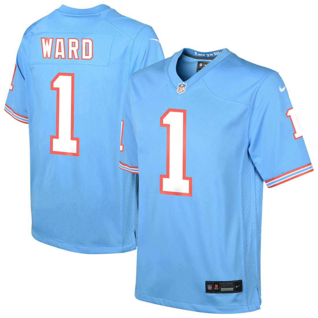 Cameron Ward Tennessee Titans Youth Alternate Game Jersey - Light Blue | Nike online