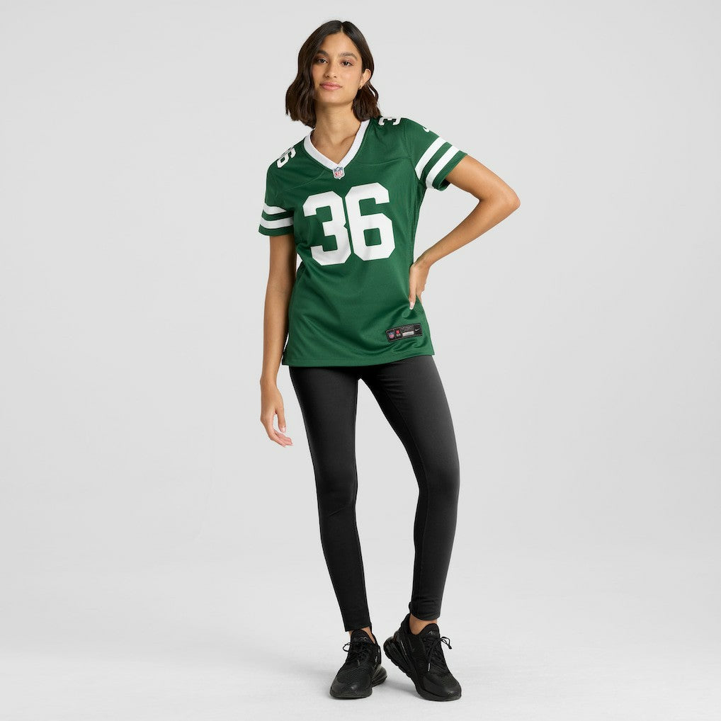 Khalil Herbert New York Jets Women's Team Game Jersey - Legacy Green | Nike on sale