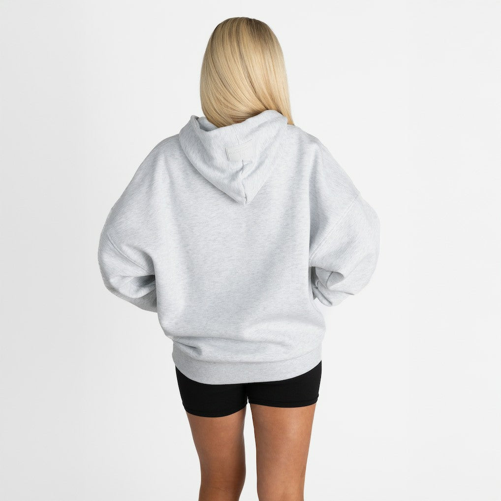 Kansas City Chiefs Gameday Couture Women's Fan Edition Premium Weight Hoodie - Ash discount