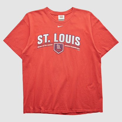St. Louis Cardinals 2000s T-Shirt - Red Vintage | Nike