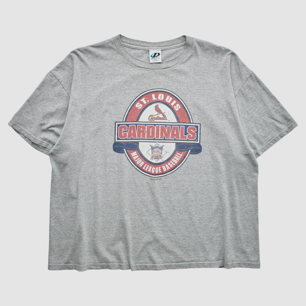 St. Louis Cardinals Dynasty 2003 T-Shirt - Heather Gray Vintage