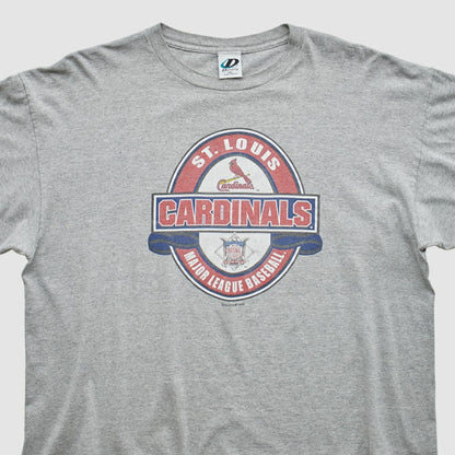 St. Louis Cardinals Dynasty 2003 T-Shirt - Heather Gray Vintage