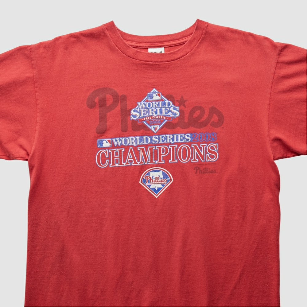 Philadelphia Phillies 2008 T-Shirt - Red Vintage