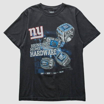 New York Giants Reebok 2011 T-Shirt - Black Vintage outlet