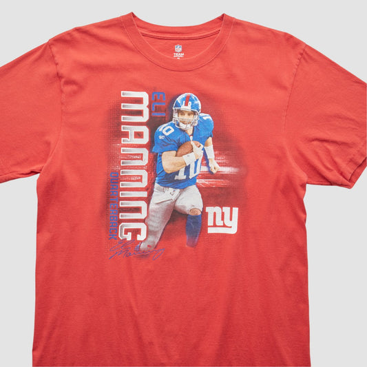 New York Giants NFL 2010s T-Shirt - Red Vintage on sale
