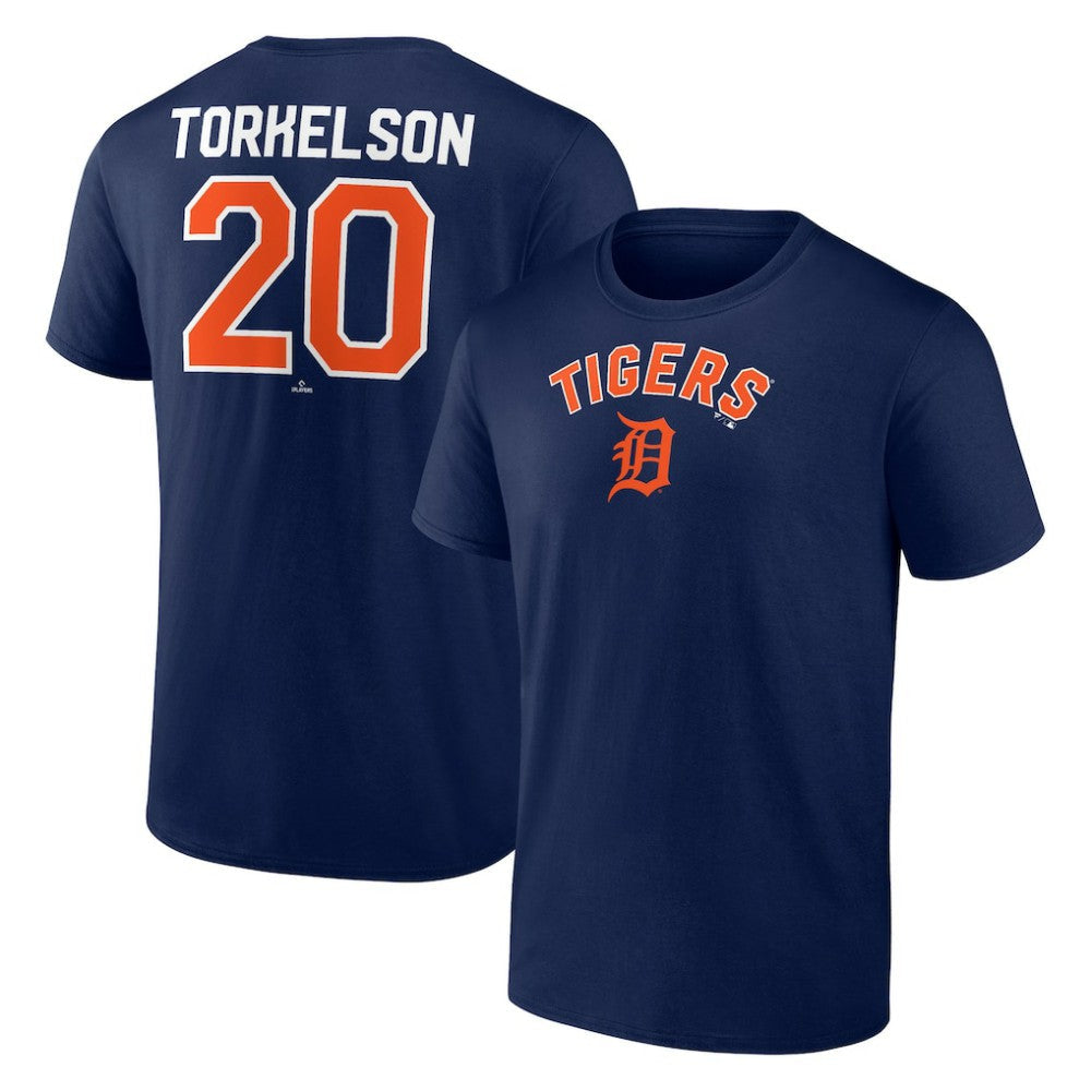 Spencer Torkelson Detroit Tigers Winning Streak Name & Number T-Shirt - Navy