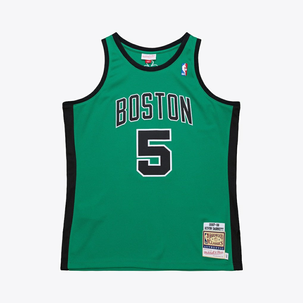 Kevin Garnett Boston Celtics 2007-08 Hardwood Classics Authentic Jersey - Kelly Green | Mitchell & Ness online