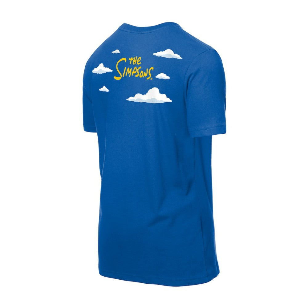 Chicago Cubs MLB x Simpsons 2026 Collab Clouds T-Shirt - Royal | New Era