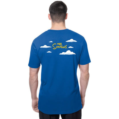 Toronto Blue Jays MLB x Simpsons 2026 Collab Clouds T-Shirt - Royal | New Era